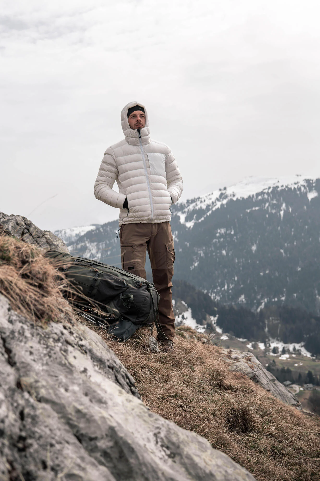 Simond Men's MT500 Hooded Down Puffer Jacket - Image 42