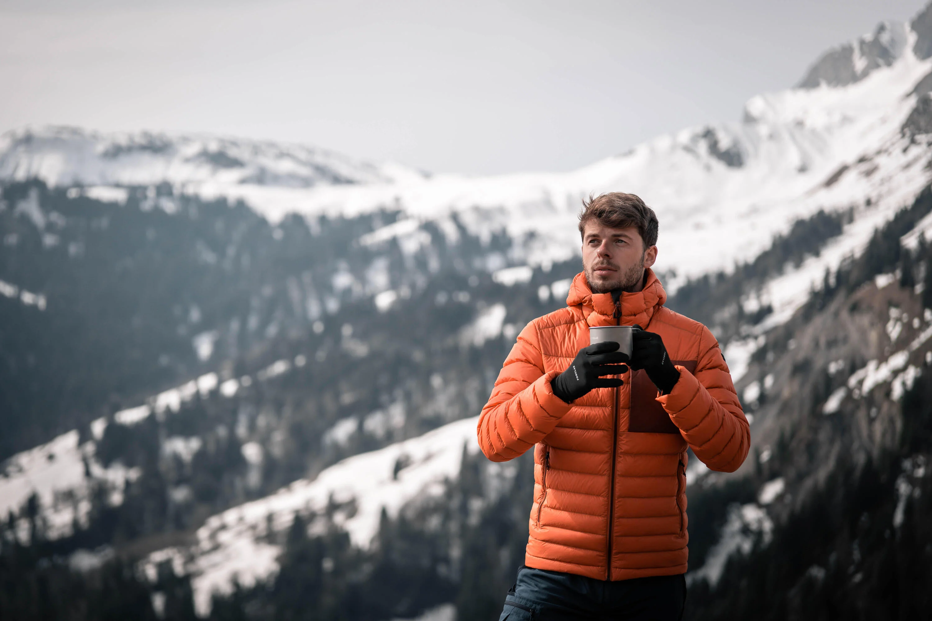 Simond Men's MT500 Hooded Down Puffer Jacket - Image 47