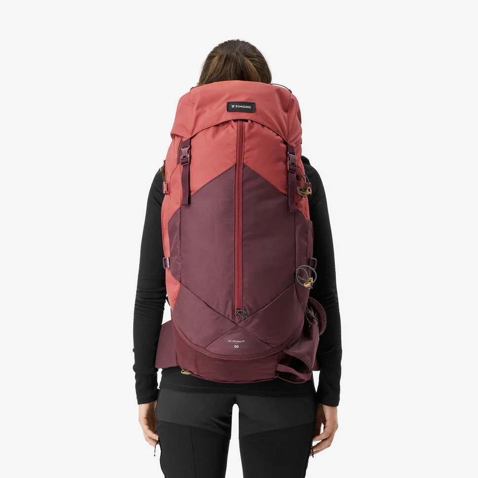 Simond  Women's MT100 Easyfit 50L Backpacking Pack - Image 3