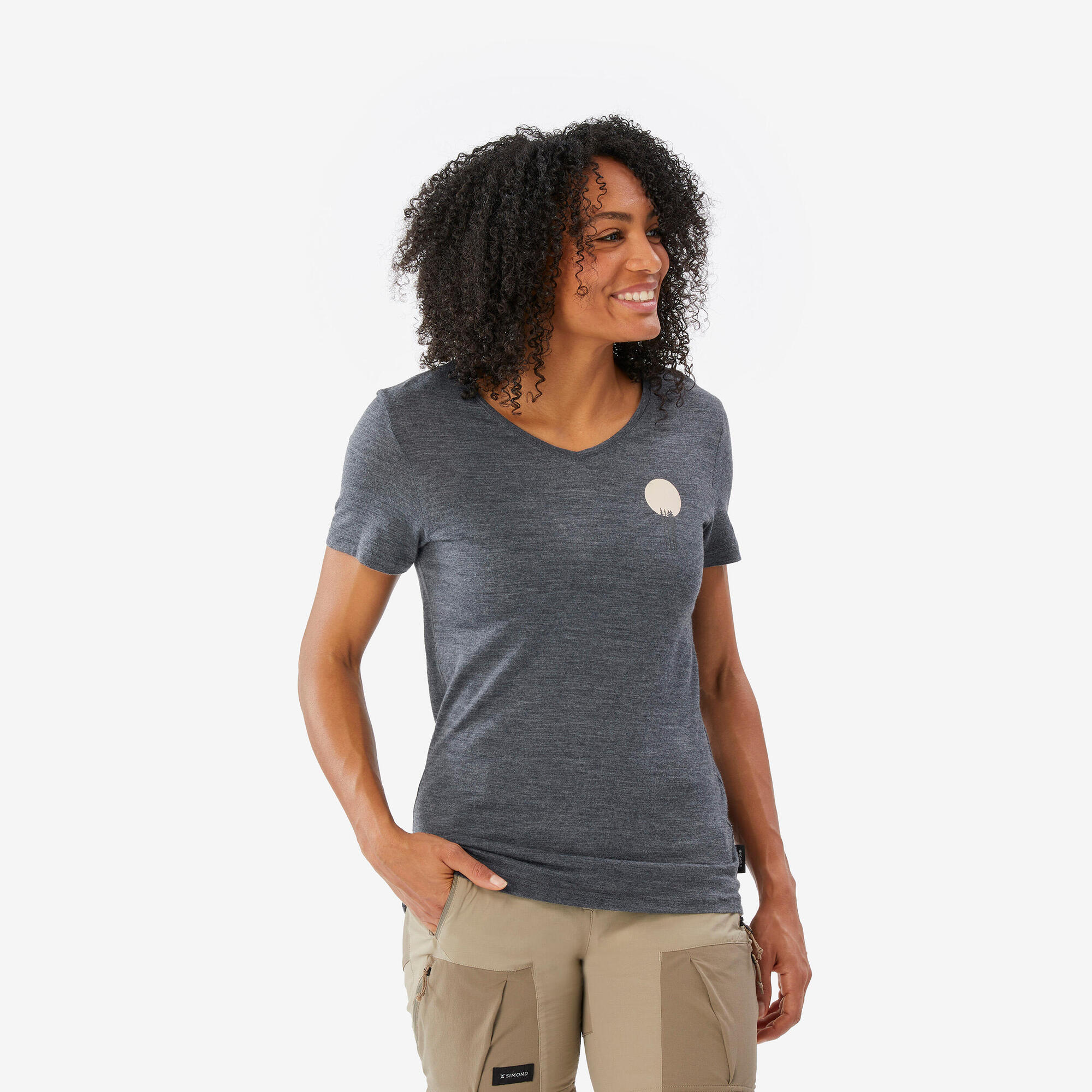 Simond Women's Travel 500 Merino Wool T-Shirt