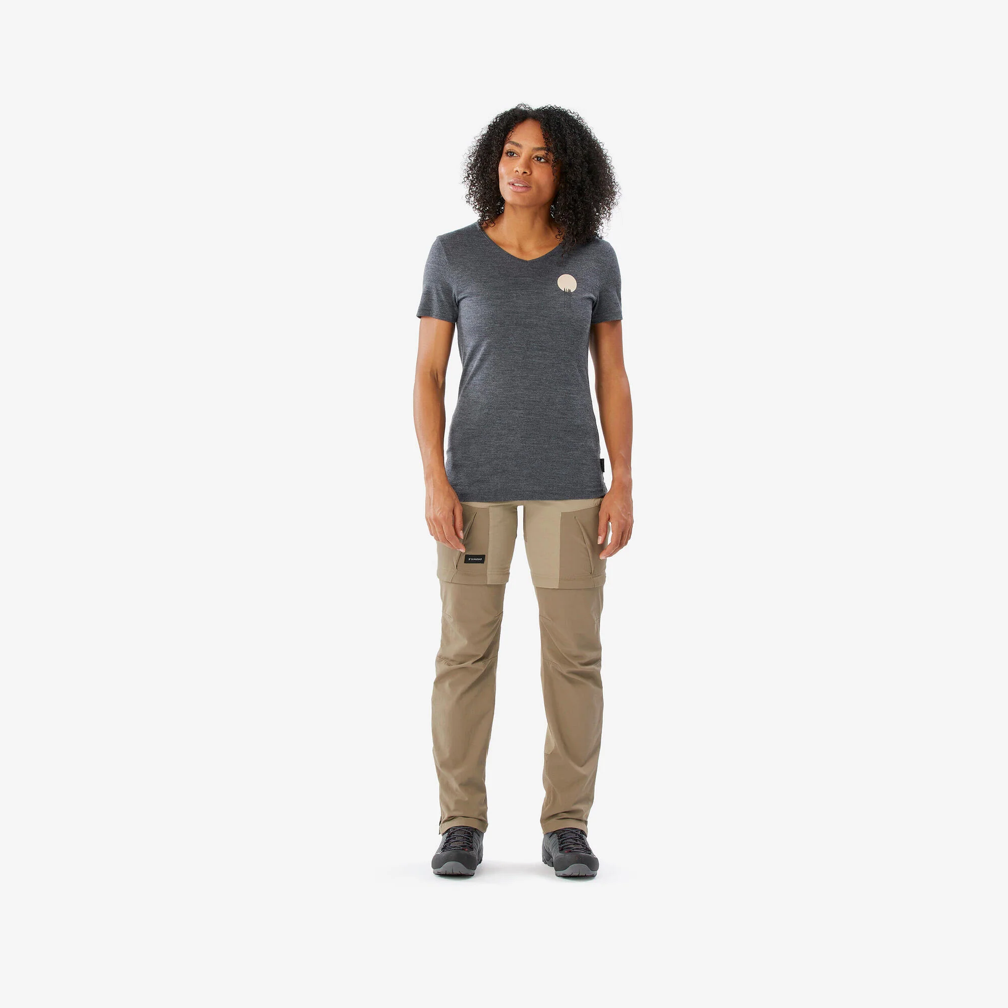 Simond Women's Travel 500 Merino Wool T-Shirt - Image 2