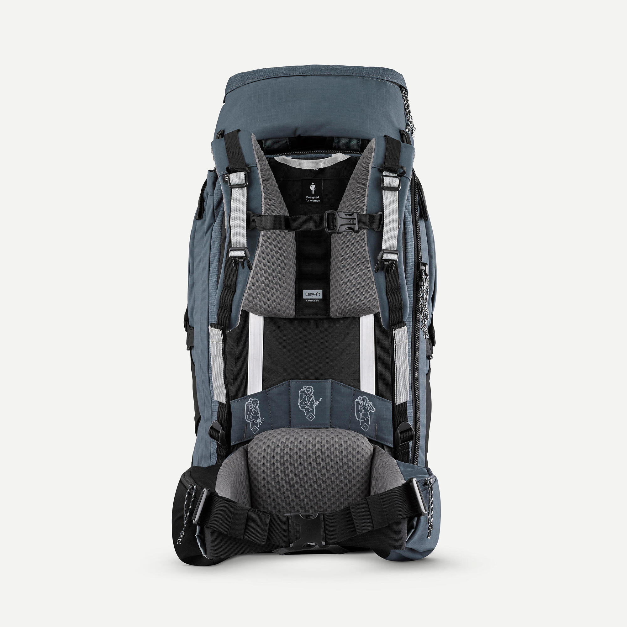 Forclaz Women's Travel 900 50 L Backpacking Pack - Image 4