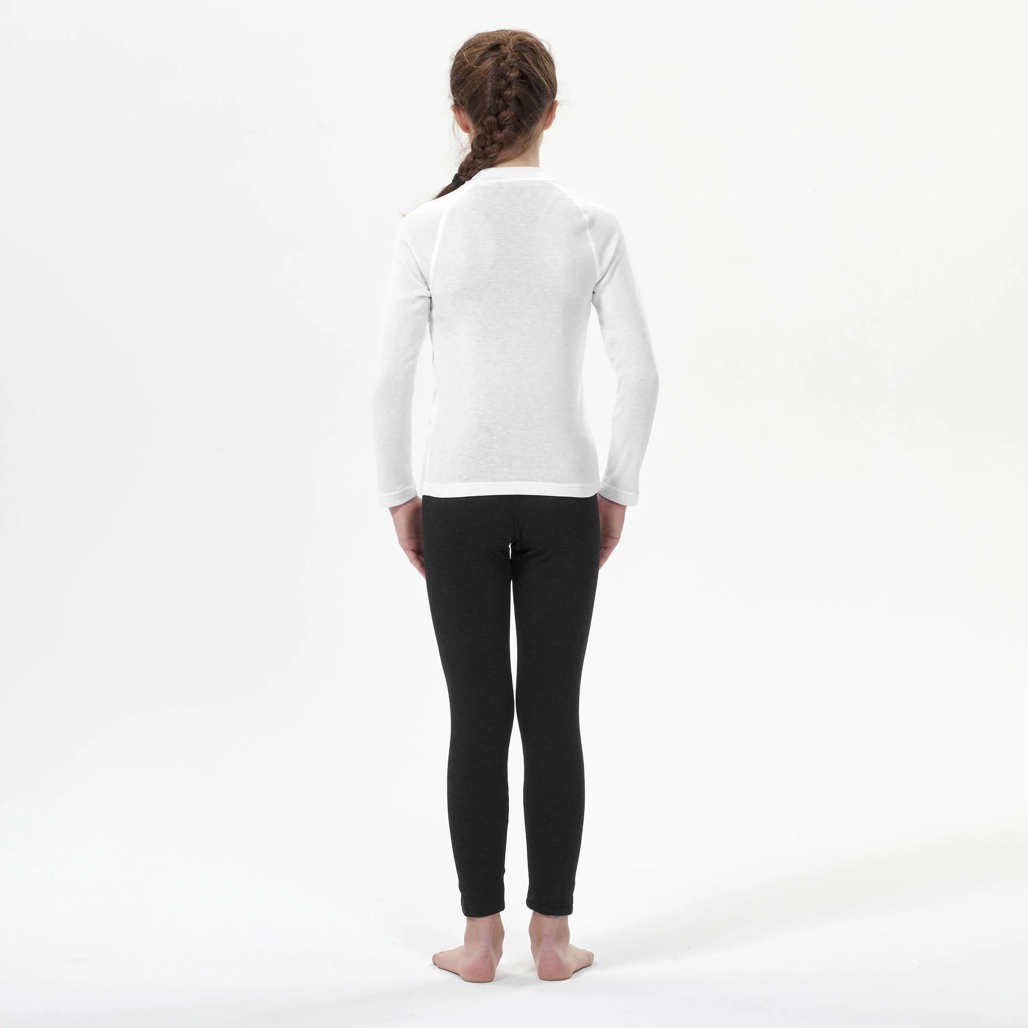 Wedze Kids' BL100 Thermal Ski Base Layer Bottom - Image 8