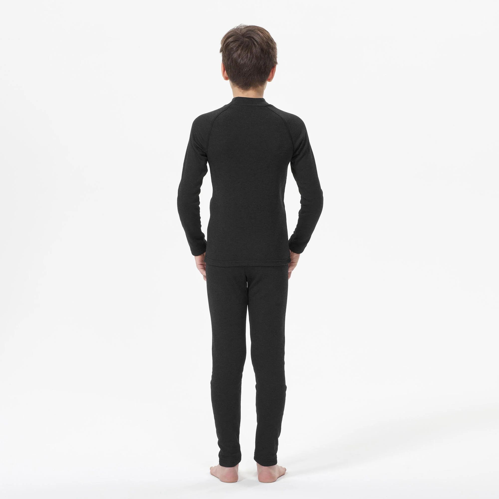 Wedze Kids' BL100 Thermal Ski Base Layer Top - Image 6