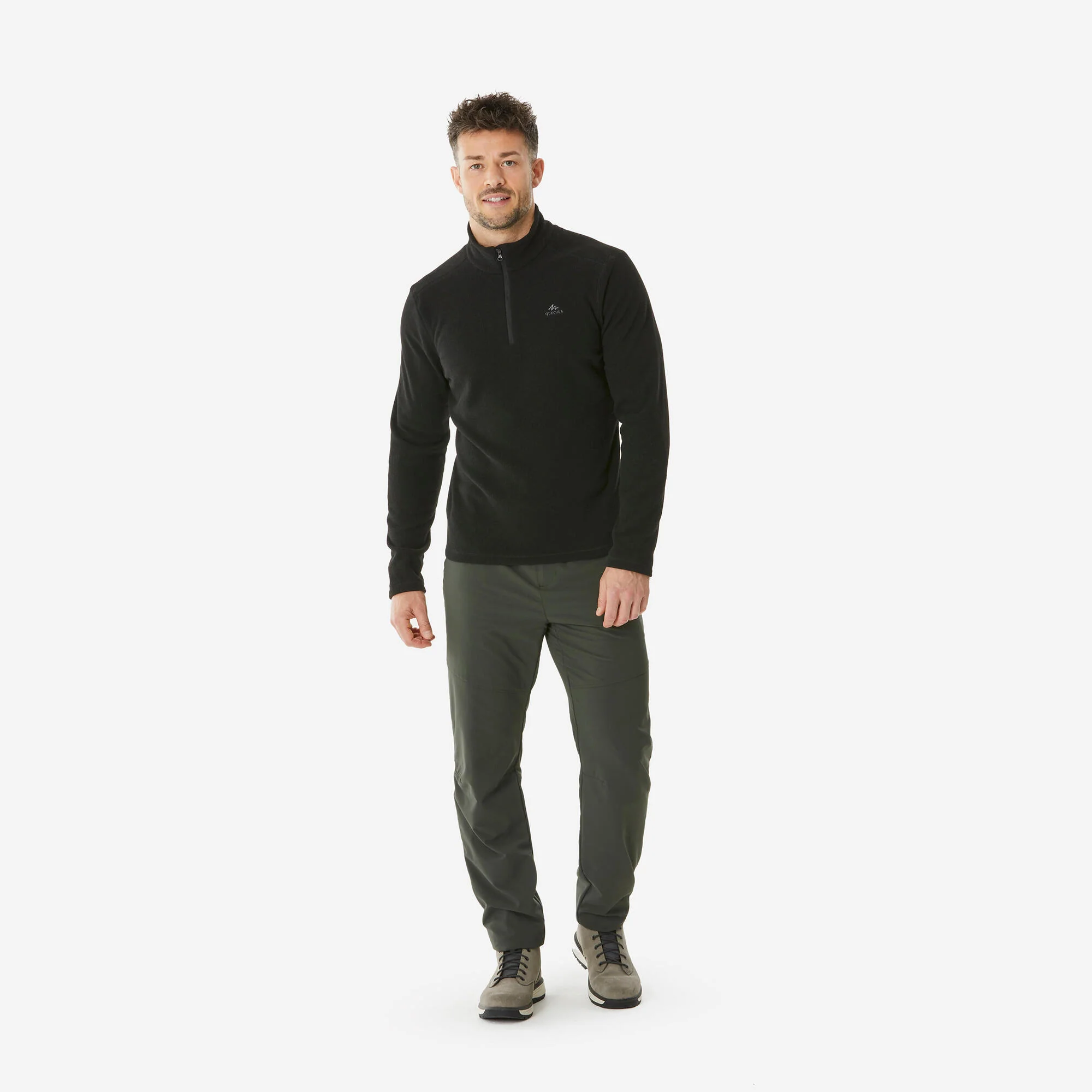 Quechua Men's MH100 Hiking Fleece - Image 7