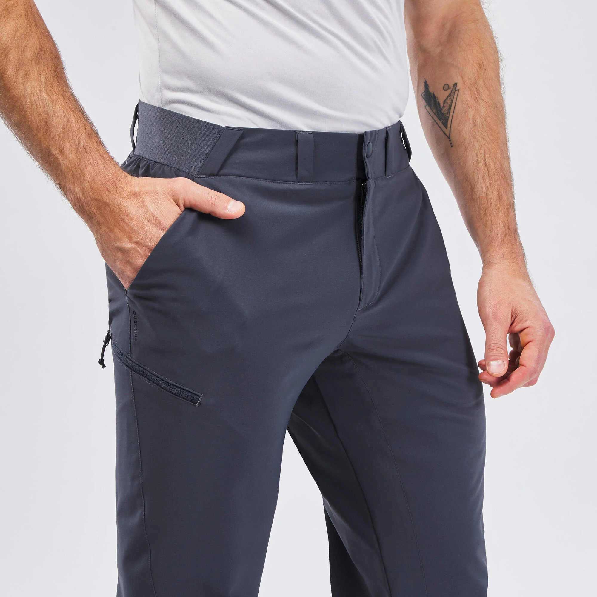 Quechua Men's MH100 Hiking Pants - Image 4