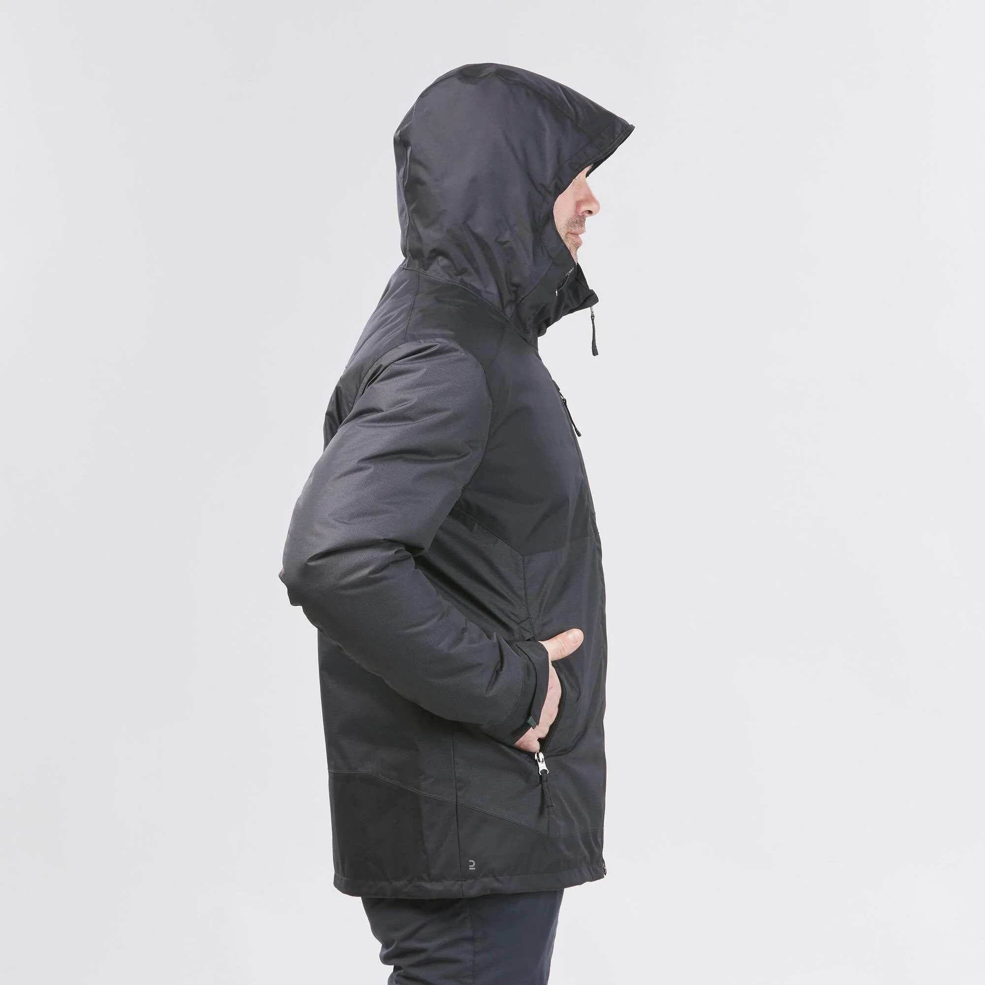 Quechua Men's NH500 Waterproof Winter Jacket - Image 4