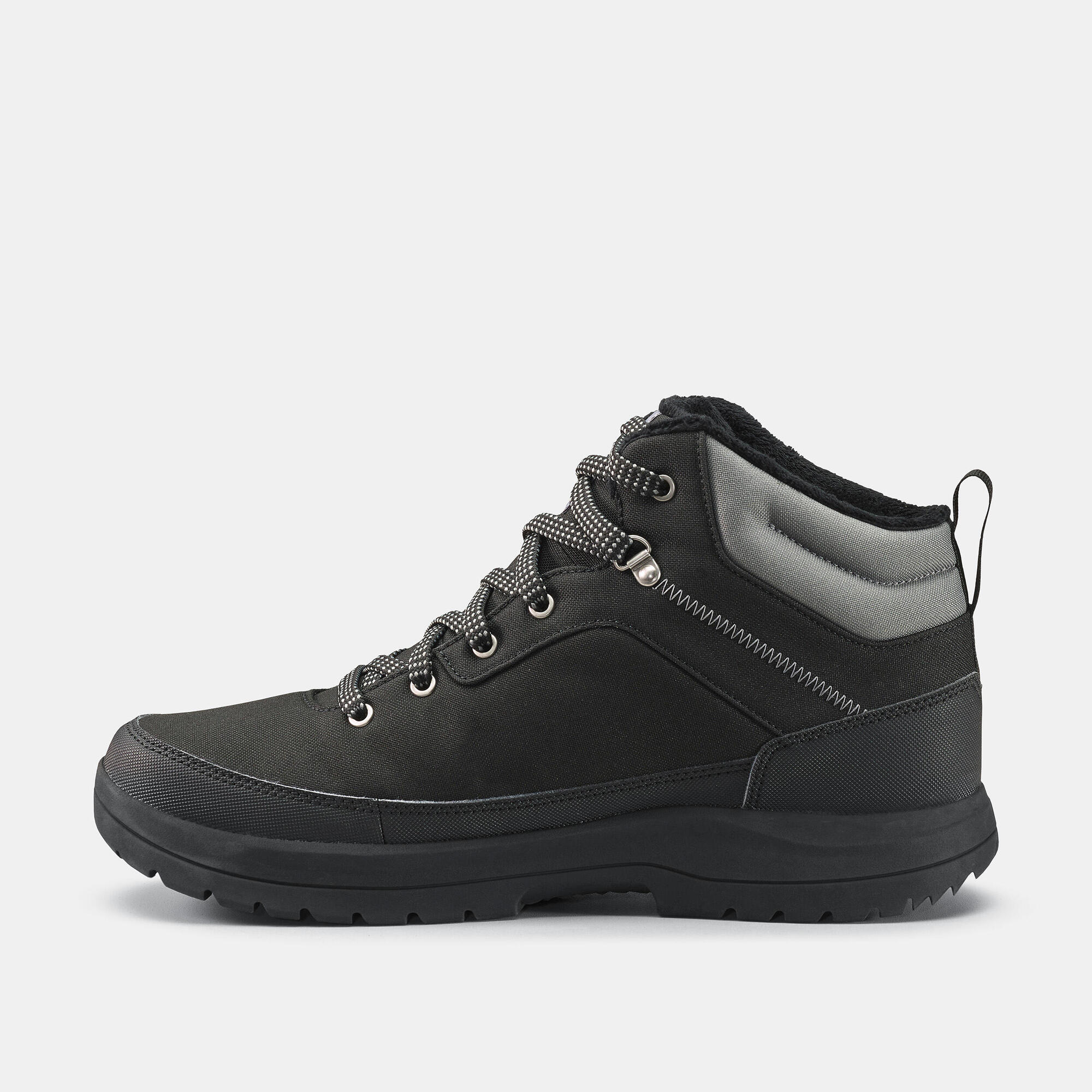 Quechua Men's NH100 Warm Waterproof Mid Hiking Boots - Image 3