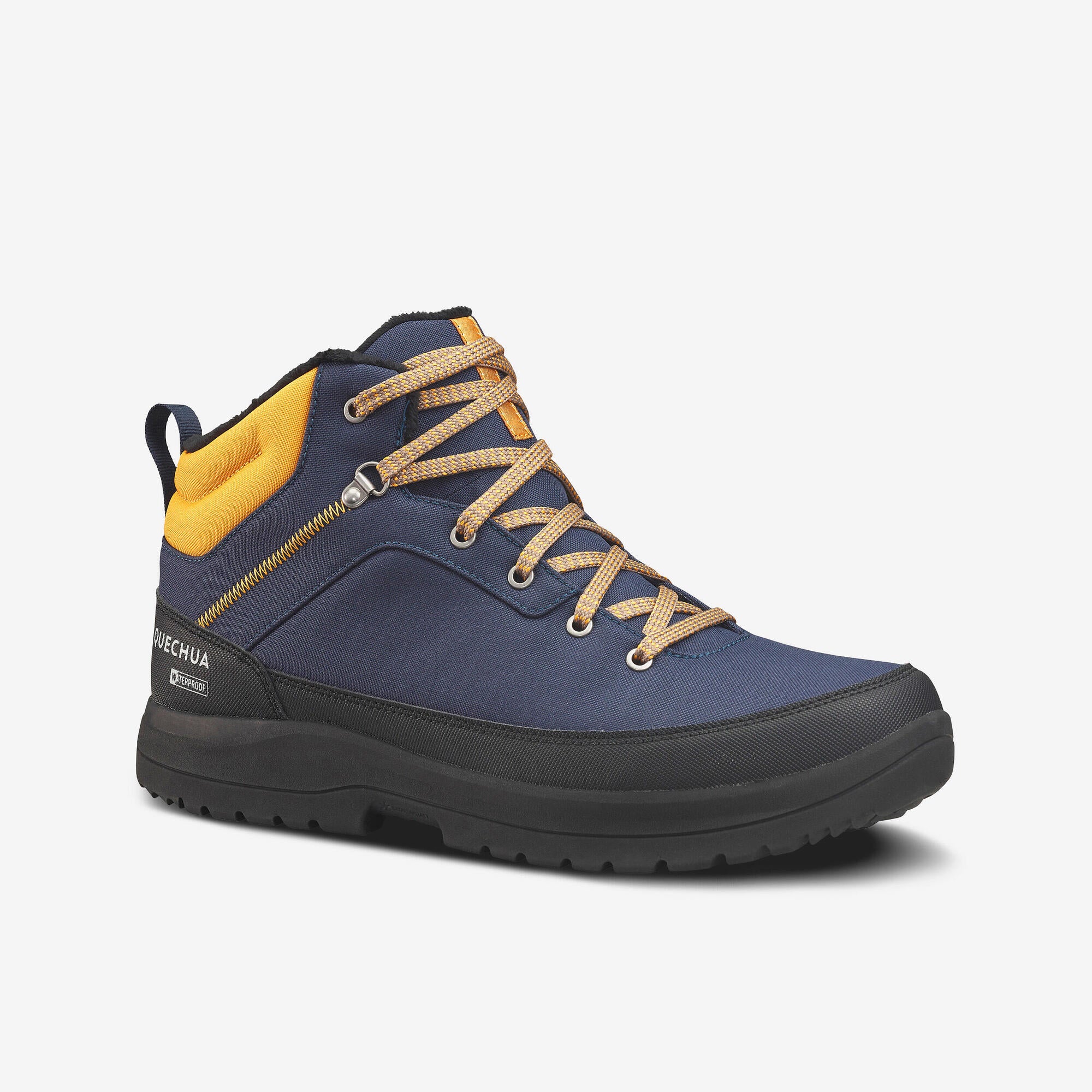 Quechua Men's NH100 Warm Waterproof Mid Hiking Boots - Image 6
