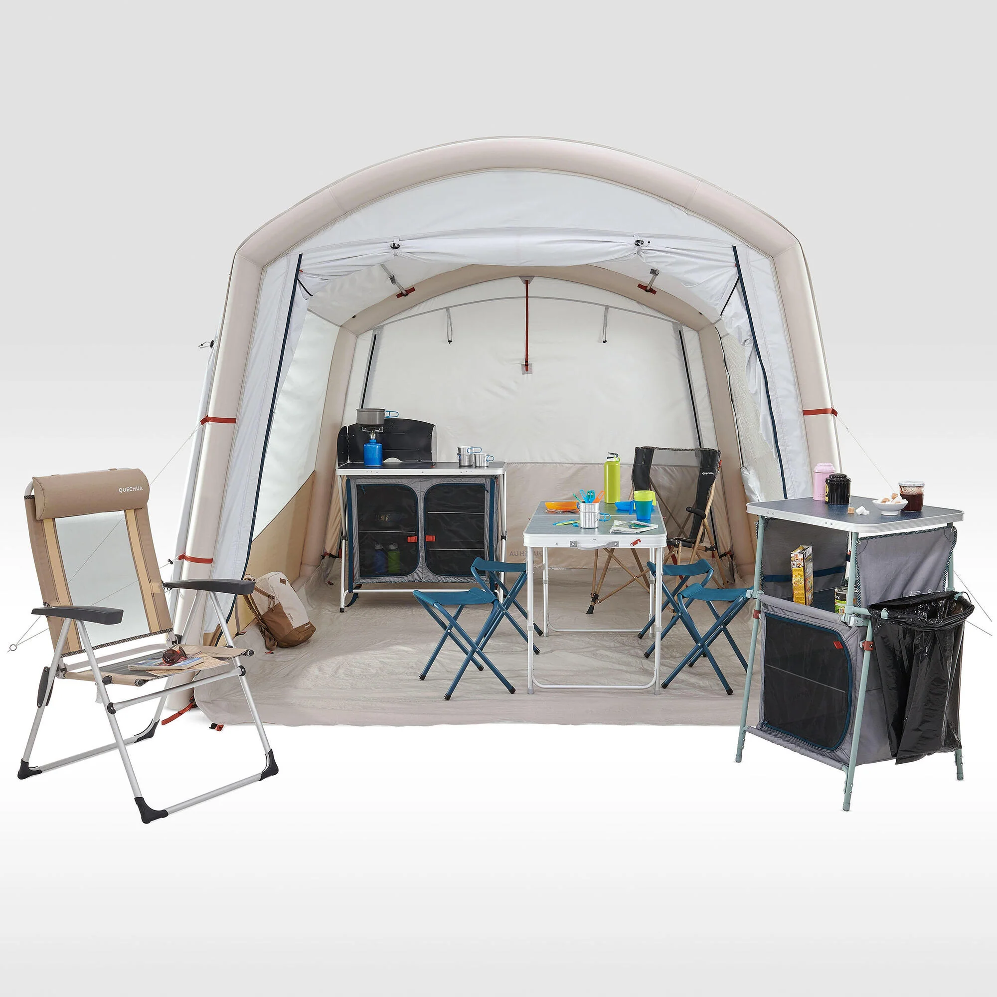 Quechua Air Seconds Inflatable Camping Shelter 6 Person *Factory Seconds* - Image 4
