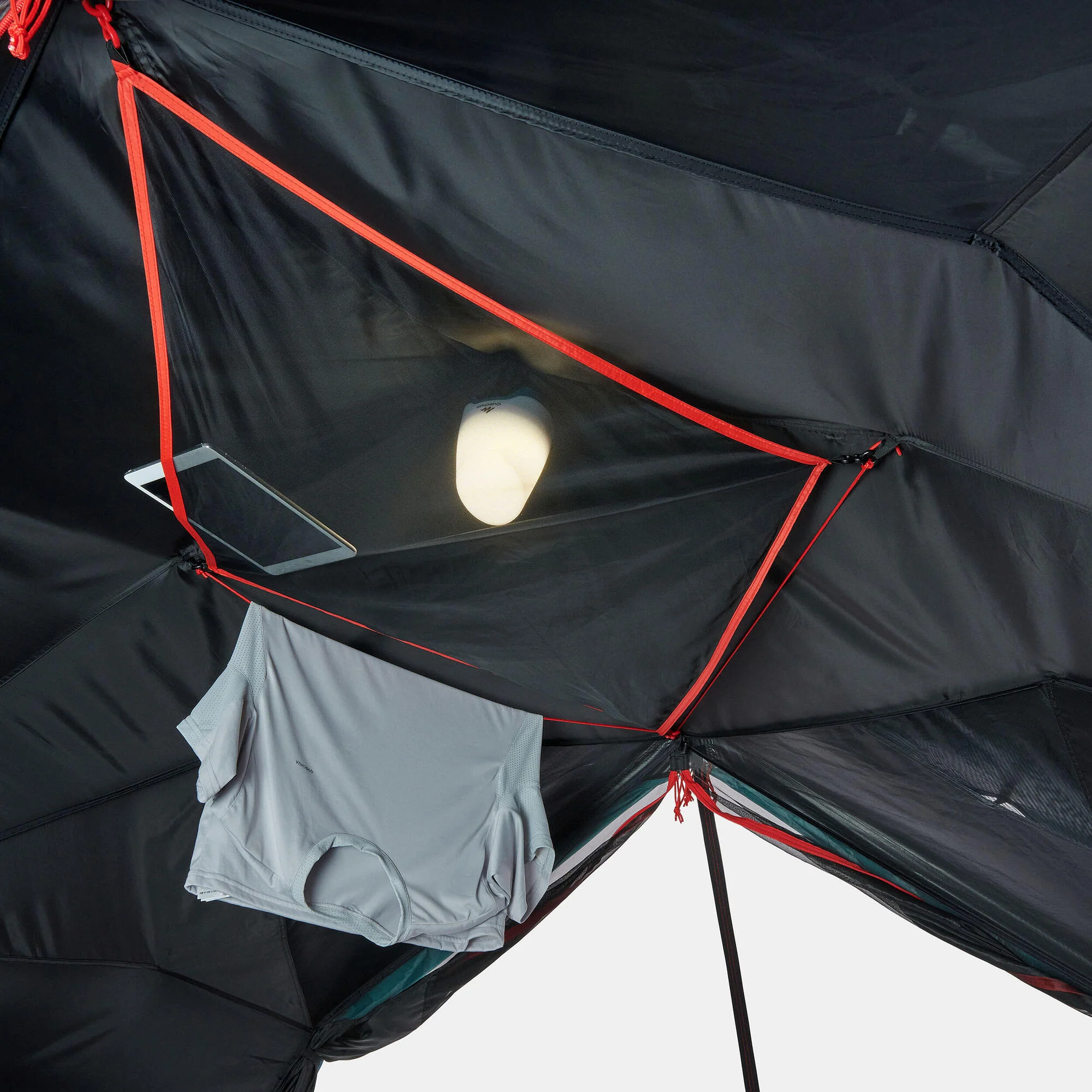 Quechua 2 Second Easy Fresh & Black Waterproof Pop Up Camping Tent 3 Person - Image 25