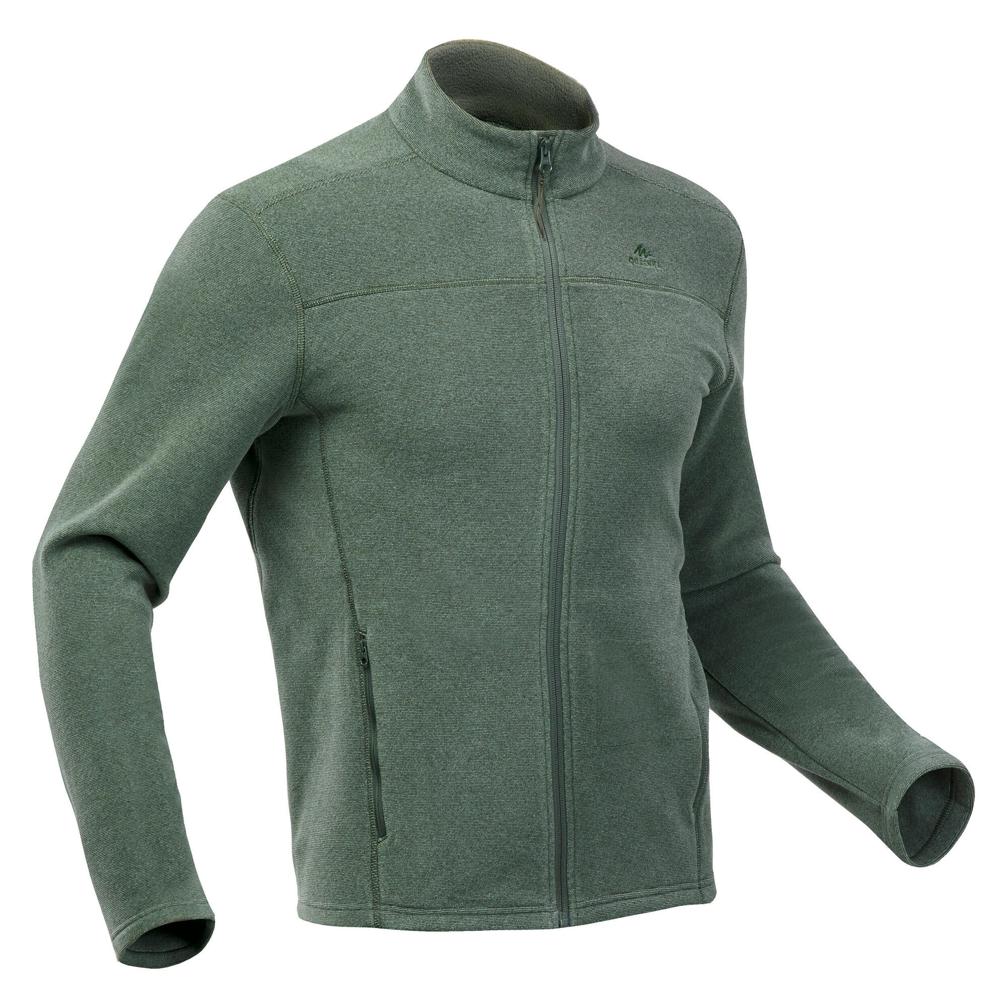 Quechua Men's MH120 Fleece Hiking Jacket - Image 4