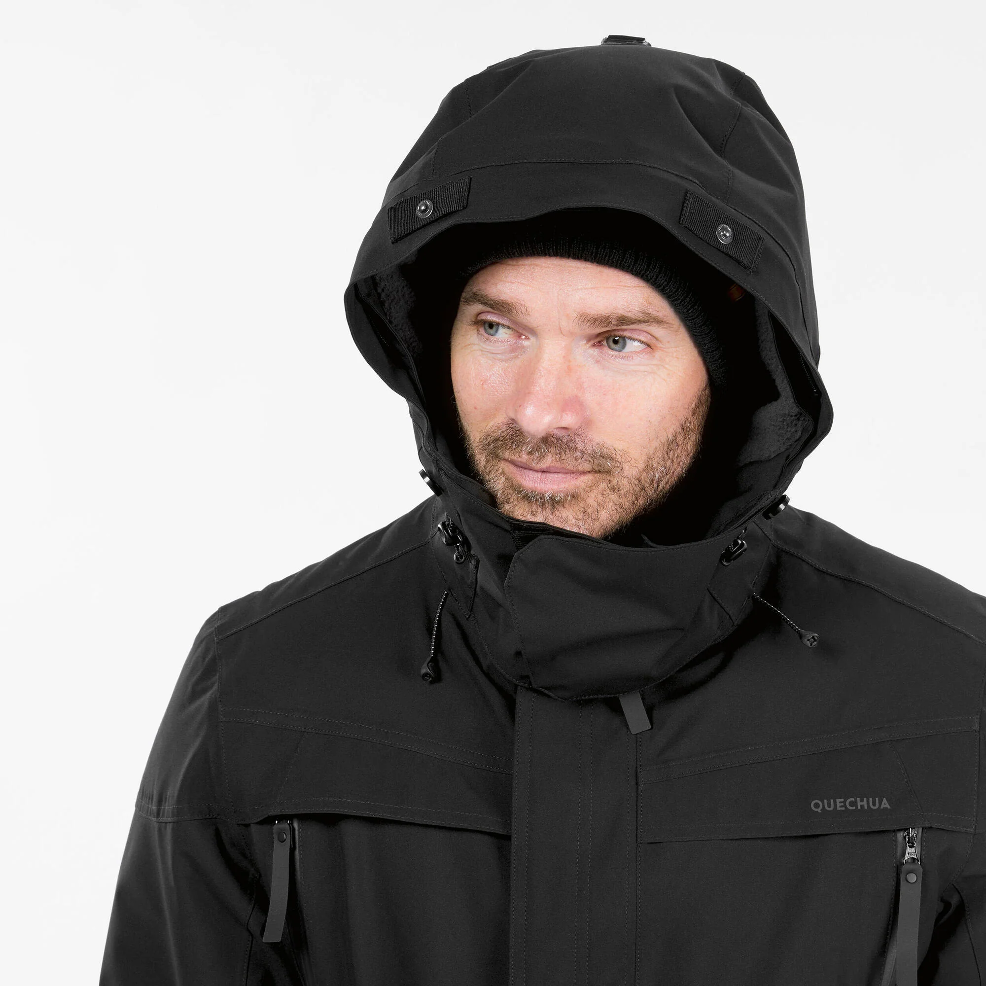 Quechua Men's NH900 Winter Waterproof Hiking Parka - Image 5