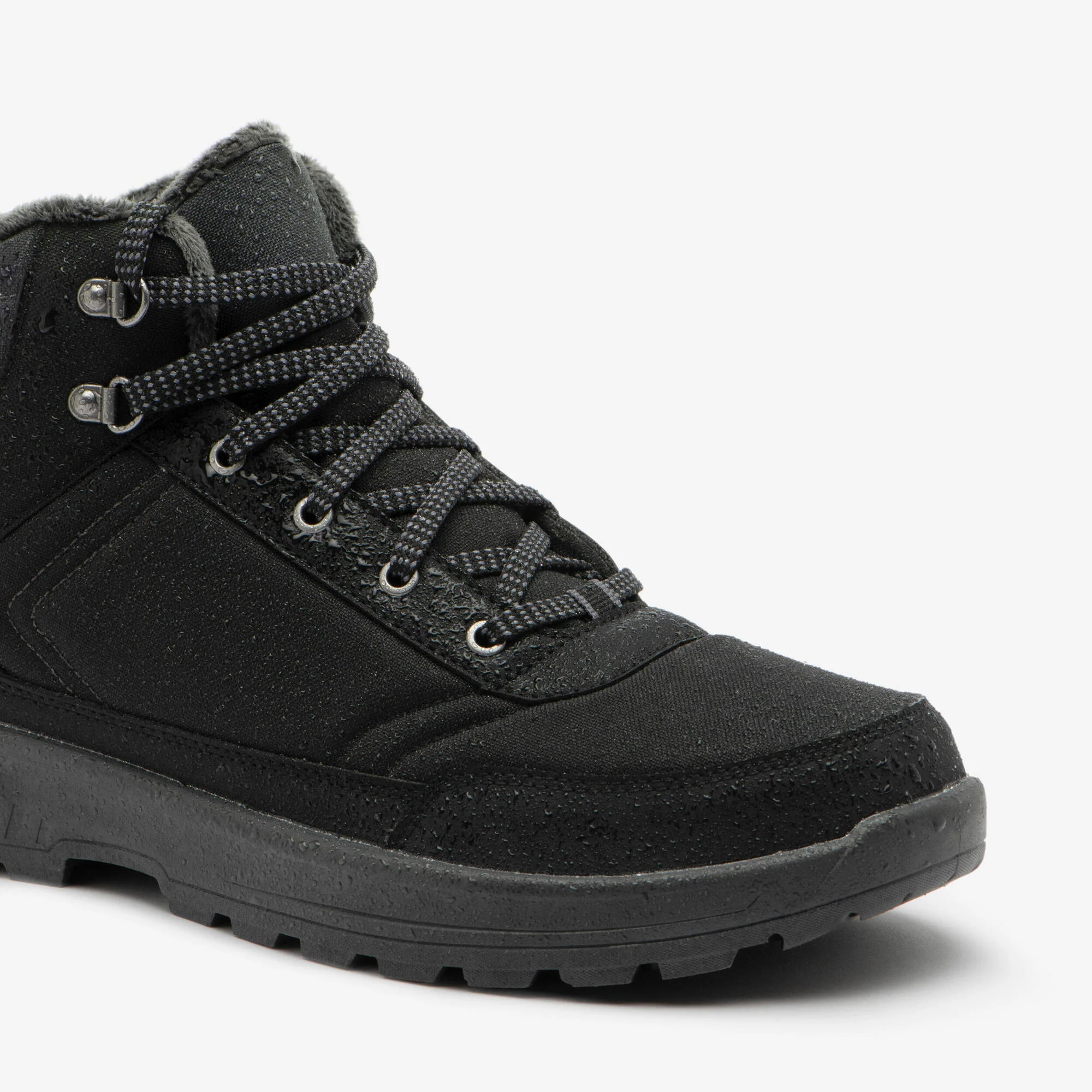 Quechua Men's NH100 Warm Waterproof Mid Snow Hiking Boots - Image 6