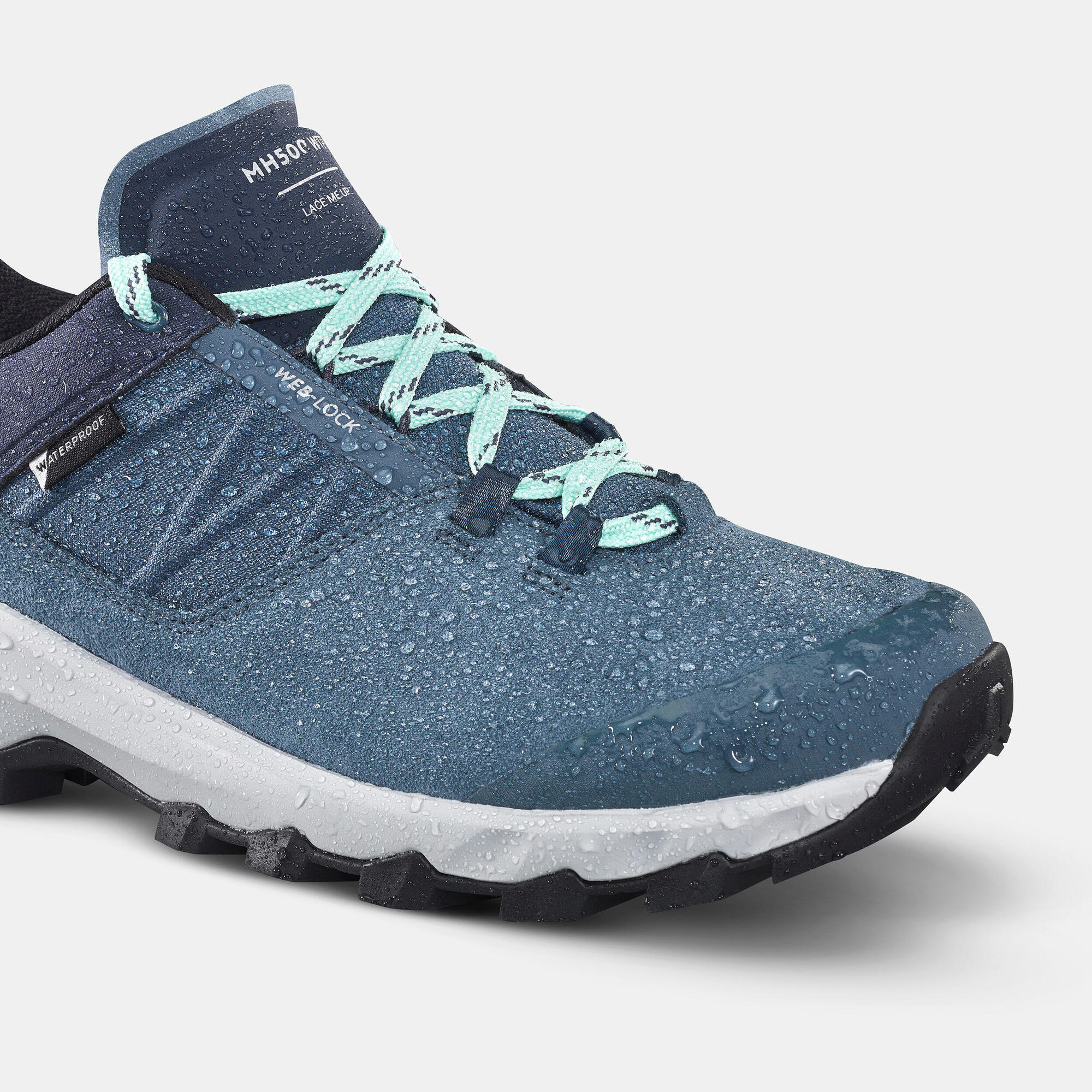 Quechua Women's MH500 Waterproof Hiking Shoes - Image 2