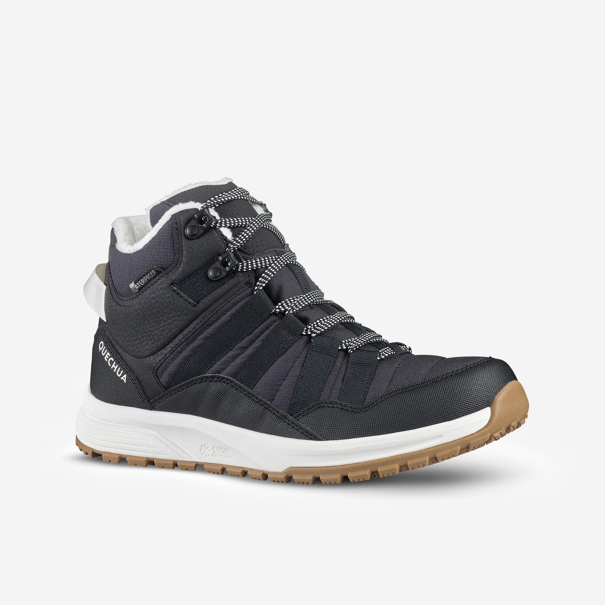Quechua Women's SH100 X-Warm Waterproof Mid Hiking Boots - Image 11