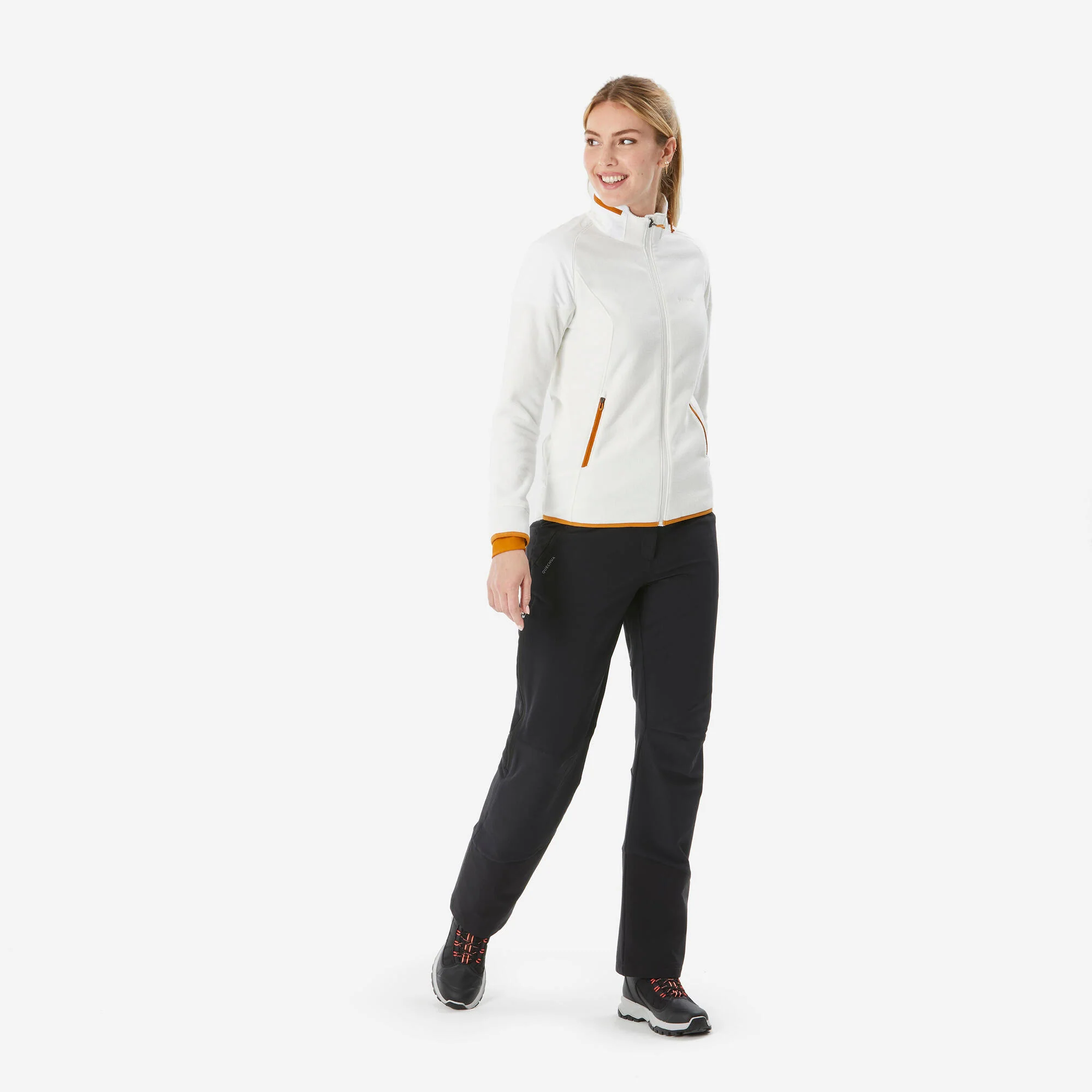 Quechua Women’s NH500 Warm Water Repellent Hiking Pants - Image 2