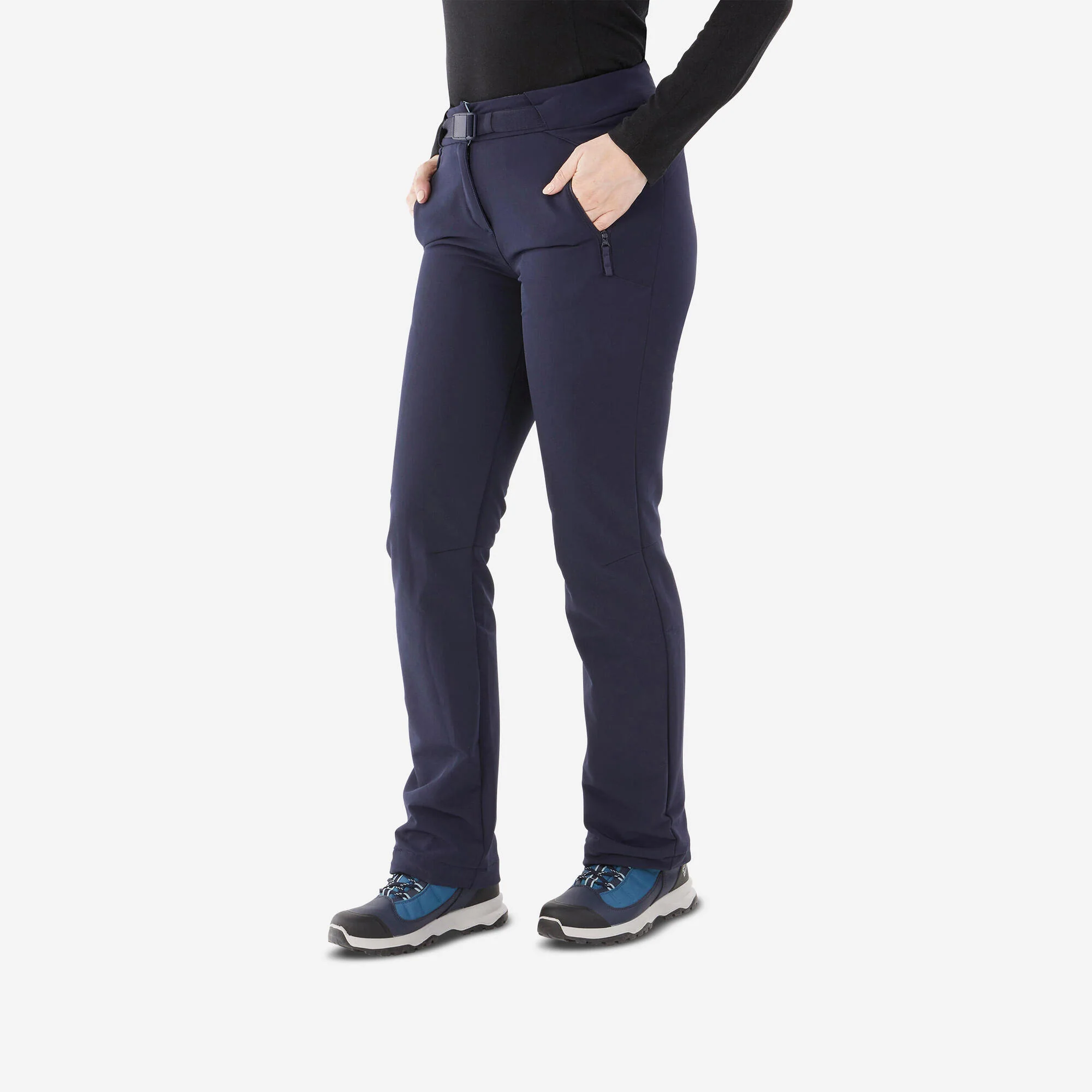 Quechua Women's NH500 Water-Repellent Snow Hiking Pants - Image 9