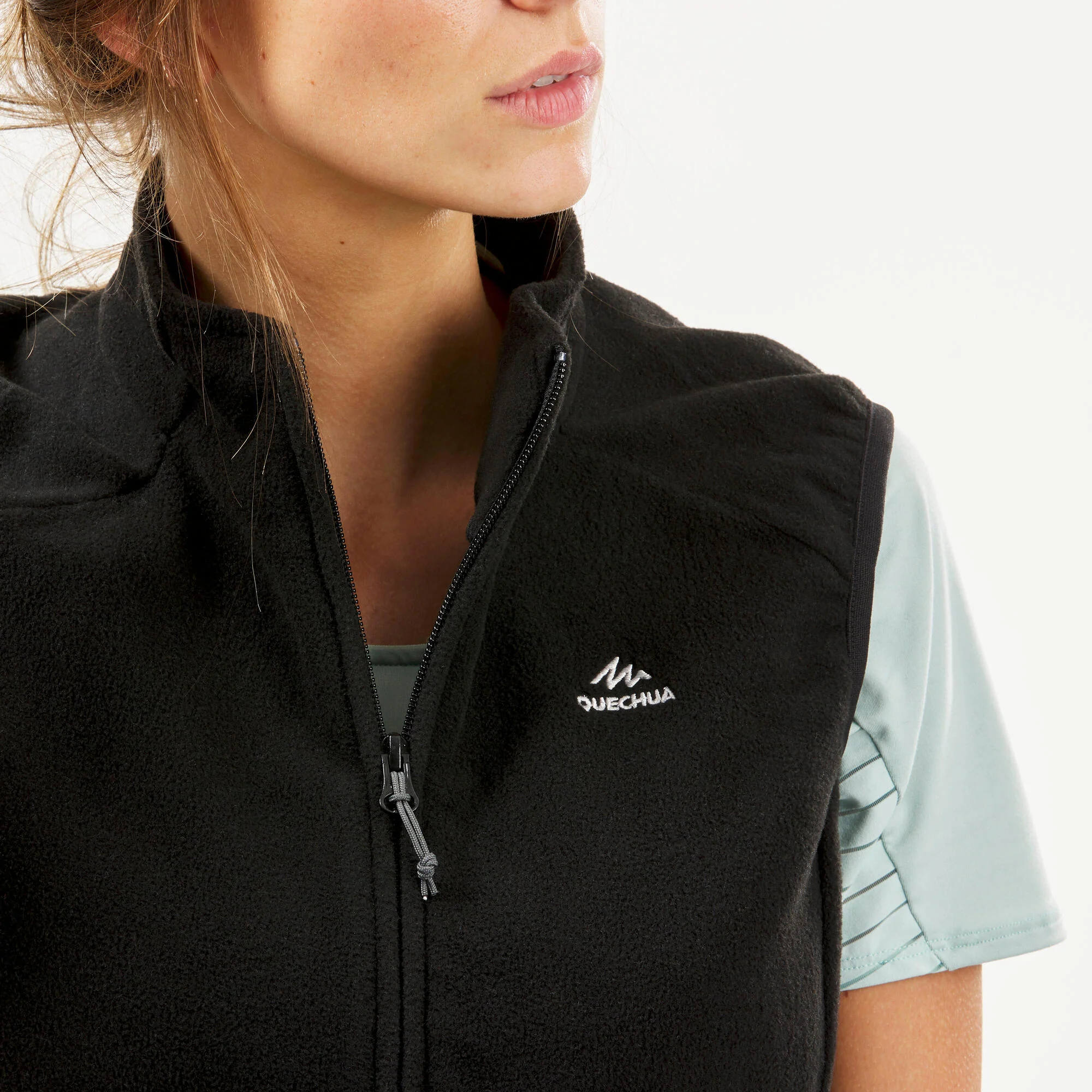 Quechua Women's MH120 Hiking Fleece Vest - Image 4