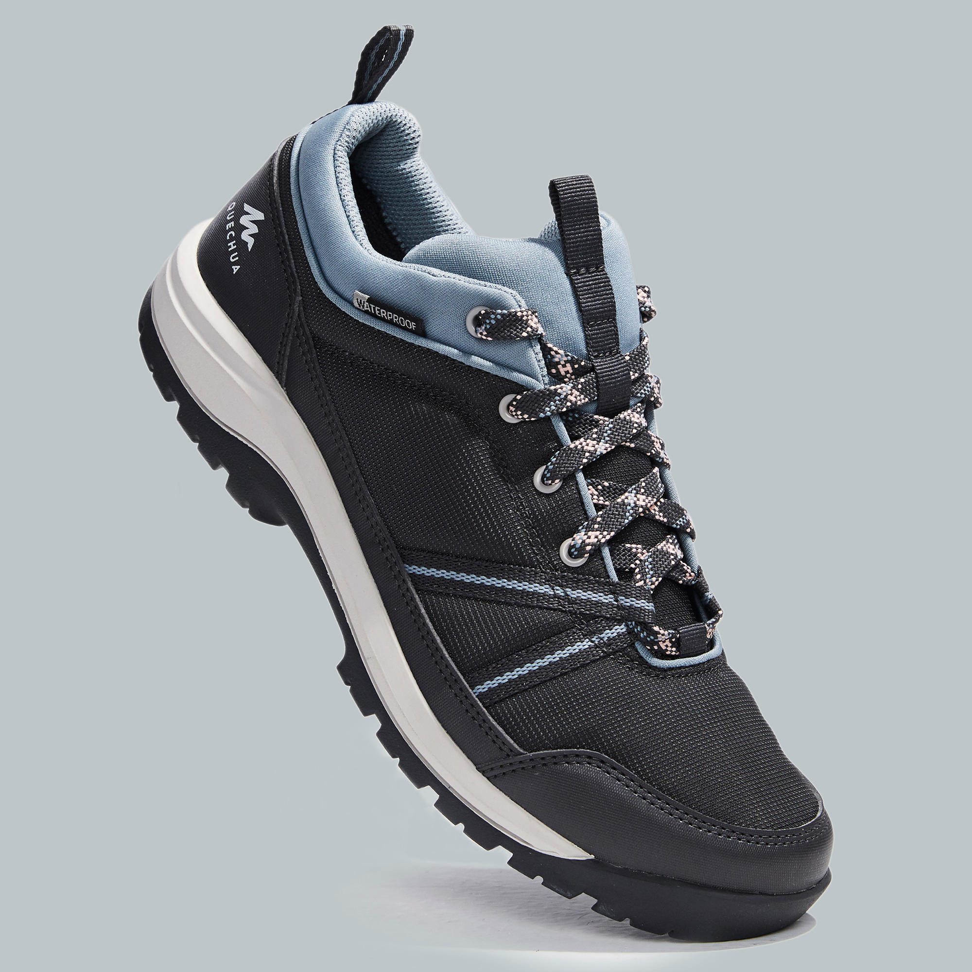Quechua Women's Waterproof Hiking Boots NH100 Low WP - Image 2