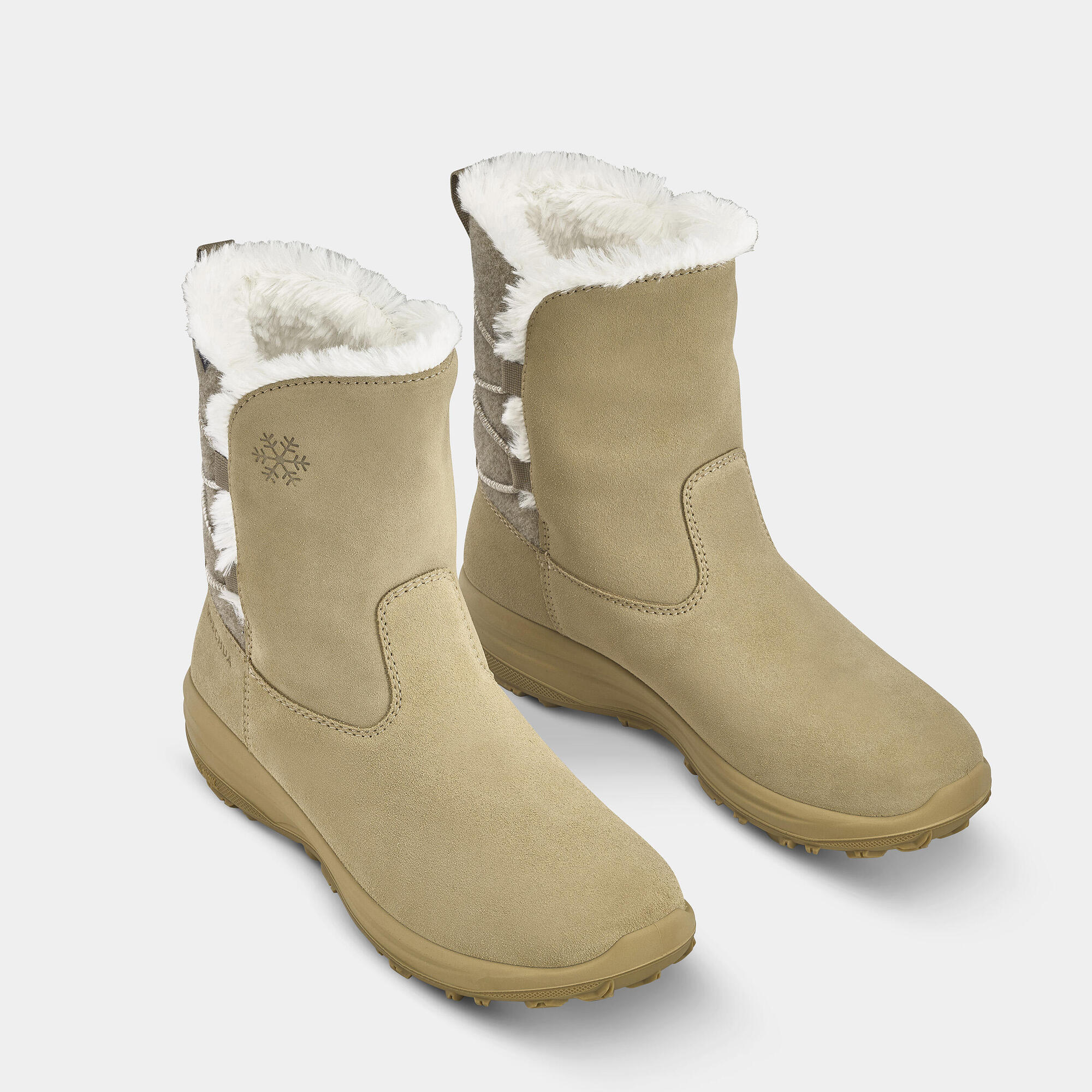 Quechua Women's SH500 Warm Waterproof Snow Hiking Boots - Image 2